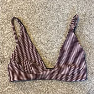 Stone fox bikini top